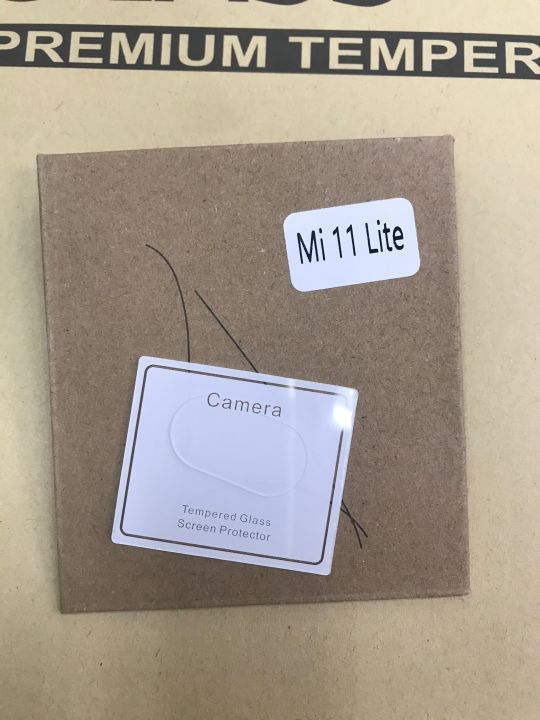Xiaomi Mi11lite(Lens) ฟิล์มกระจกนิรภัยครอบเลนส์กล้อง(Clear Lens)
