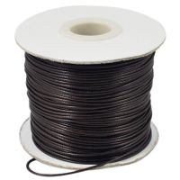 Ready Stock 1mm 80m Waxed Polyester Cord Thread Beading String Bead Cord for Jewellery DIY Making