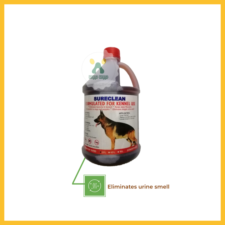 SURECLEAN Formulated For Kennel Use/ Solutions for disinfectant dog