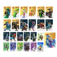 Zelda Amiibos ชิปแห่งลมหายใจบัตร NFC น้ำตาแห่งธรรมชาติของอาณาจักรตำนานของ Zelda สำหรับการตกแต่งคอลเลกชัน