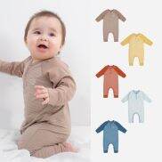 Bộ body cổ trụ dài tay Kyomi Aloha BU Baby - Bubaby Bình Dương