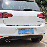 For Vw Golf 7 Mk7 stern Door Sticker Stainless Steel back door trim Car Styling Accessories