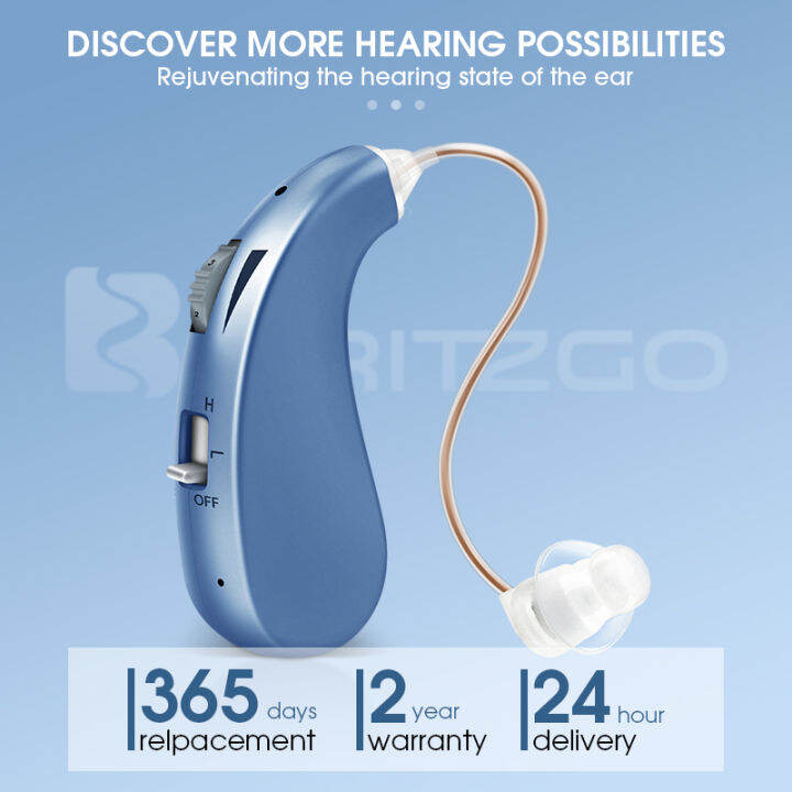 Britzgo Hearing Aid Hearing Amplifier Rechargable Digital Hearing