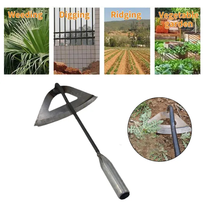 Agricultural Steel Hollow Hoe Hand Harrow Planting Vegetable Farm ...