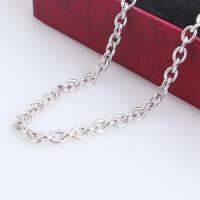 4.5mm width 0 word chains 316L Stainless steel Necklace for men jewelry wholesale