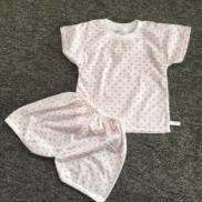 Bộ quần áo cotton cho bé gái mầu sắc bất kỳ BCTBG01 size 2 8-10kg