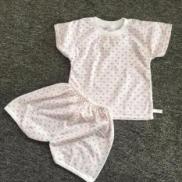 Bộ quần áo cotton cho bé gái mầu sắc bất kỳ BCTBG01 size 4 12-14kg