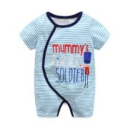 Body đùi First Movement bé trai Mommy little Soldier