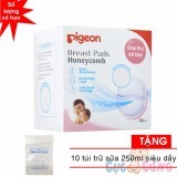 Lót thấm sữa Pigeon - 36 miếng TẶNG 10 túi trữ sữa siêu dầy 250ml Shop Cục