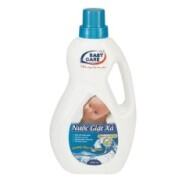 Nước giặt xả quần áo cho bé 2 in 1 Baby care 1Lít - Hương hoa tự nhiên