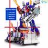 Robot biến hình ôtô transformer cao 20cm mẫu optimus prime - ảnh sản phẩm 8