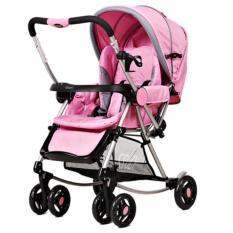 Xe đẩy 2 chiều coozy ariel 126 hồng - ảnh sản phẩm 1