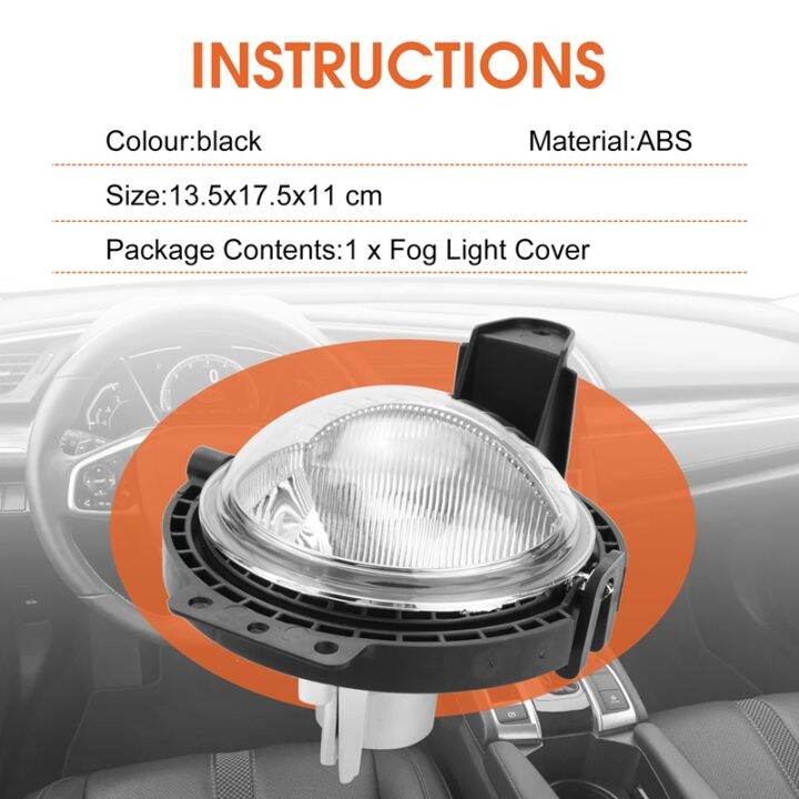 1x-front-bumper-fog-light-driving-cover-for-r55-r56-r57-r58-r59-2006-2014-63172751295