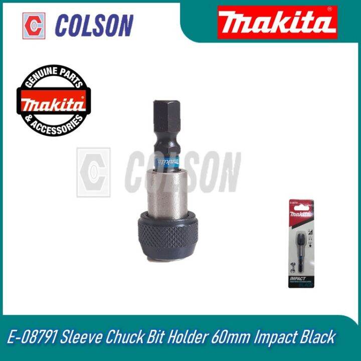 COLSON MAKITA Black Sleeve Chuck Bit Holder 60mm Eform Impact Black E