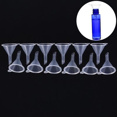 【CW】 12pcs/set Small Funnel Funnels Tools Bottle Filling Perfumes Oils Aromatherapy