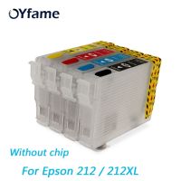 【top-rated】 cwaozi OYfame 212 212XL หมึกเติมปากกาไม่มีชิปสำหรับ Epson WF-2830 WF-2850 XP-4100 XP-4105เครื่องพิมพ์212XL หมึก