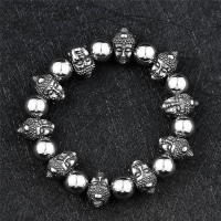 316L Stainless Steel God Devil Bracelets Men Biker Fitness Link Bracelet