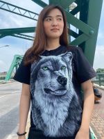 เสื้อยืด หมาป่าเรืองเเสง Rock eagle ของเเท้ ราคาถูก by Rockshop T-shirts