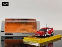 TARMAC WORKS 1/64 MITSUBISHI LANCER EVOLUTION 6.5 SAFARI RALLY 2001 WINNER DIECAST SCALE MODEL CAR