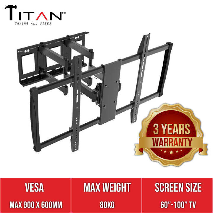 SGB890 SWIVEL TV BRACKET For 60" 100'' TV Lazada Singapore