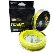 Dây dù câu cá PE Noeby Infinite II màu vàng 150m
