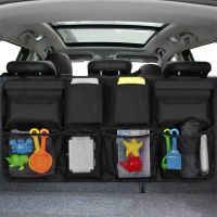 【jw】☬▪  Car Organizer Adjustable Backseat Storage Net Capacity Multi-use Oxford Automobile Back Organizers