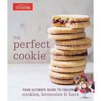 Bought Me Back ! [หนังสือ] The Perfect Cookie: Your Ultimate Guide to Cookies, Brownies America’s Test Kitchen bake baking cookbook book