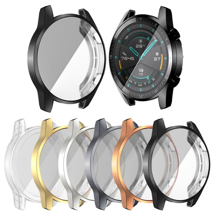 tpu-case-for-huawei-watch-gt-2e-gt-2-46mm-band-watch-gt-3-46-mm-gt2e-gt2-pro-gt3-all-around-screen-protector-cover-bumper-case