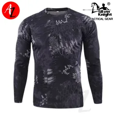 ASIAON Tactical Gear Punisher Skull Quick Dry Dri-fit Long Sleeve