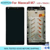 สำหรับ Maxxcall M7จอแสดงผล LCD และหน้าจอสัมผัสประกอบกับกรอบซ่อมโทรศัพท์มือถืออุปกรณ์เสริม + เครื่องมือ