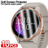 ✎✼ Screen Protector dla Garmin Vivoactive 3 muzyka 4 4S Venu 2 2S miękkie przezroczysta folia dla Garmin Forerunner 45 245 745 235 735 935 945