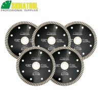 [HOT CHLXIWSHG 552] SHDIATOOL 5Pcs 4 Quot;/105Mm Diamond Sawblade Hot Pressed Super-Thin Turbo Blades Ramic Tile Granite Cutting Disc Diamond Wheel Disk