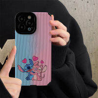 เคสโทรศัพท์เป็นคู่การ์ตูนสำหรับ iPhone 14/13/12/11 Pro Max 12 13 Mini 6 6S 7 8 Plus X XR XS Max ปลอกโทรศัพท์แบบนิ่มกันกระแทกแฟชั่นที่สร้างสรรค์ฝาครอบโทรศัพท์พร้อมฝาครอบป้องกันกล้องสำหรับเลนส์คลุมทั้งหมดเปลือก