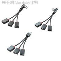 USB Power Splitter 1 Male to 3 Female USB 2.0 Adapter 1 to 3 USB Splitter USB Extension Cable USB multiport for Charging