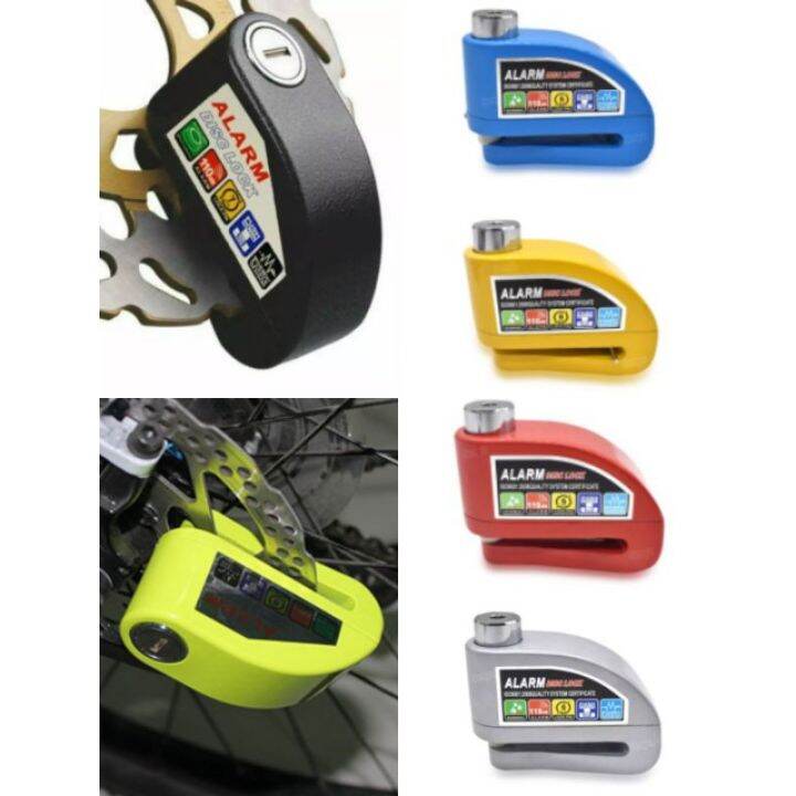 Heavy Duty Motorcycle Alarm System Rotor Disc Lock | Lazada PH