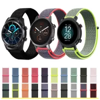 Loop Nylon Woven Strap For TicWatch Pro 3 ProX GTX Sport Breathable Bracelet For Ticwatch E3 E 2 S2 Adjustable Smart Watch Bands Cleaning Tools