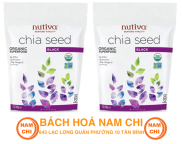 COMBO 2 GÓI Hạt Chia Đen NUTIVA Organic Chia Seed 907g