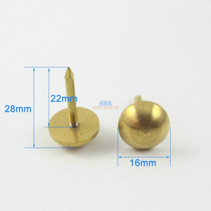 20-pieces-solid-brass-upholstery-tacks-nails-16x28mm