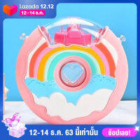 กระติกน้ำโดนัทสุดฮิต กระติกน้ำน่ารัก ลายใหม่ Rainbow Pink