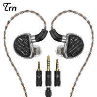 TRN TA4 2BA + 2DD Knowles ไฮบริดหูฟังแบบ In-Ear กึ่งเปิดหลังเบส HiFi เสียงหูฟังที่มีความจงรักภักดีสูง3.5/2.5/4/4.หูฟังสำหรับเล่นเกมกีฬาคอนเน็คเตอร์ทองเหลืองสำหรับคอมพิวเตอร์สมาร์ทโฟน MP3เครื่องเล่น MP4