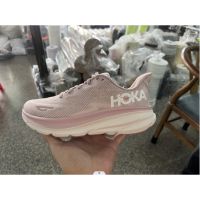 Hot [original] h0ka one one Clifton- 9 shock absorption comfortable running shoes breathable sports shoes pink white {free shipping}