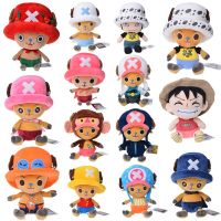 【CW】25-80CM One Piece Plush Toy Cute Luffy Roronoa Zoro Chopper Anime Figure Stuffed Plush Pillow Dolls Toy For Kids Xmas Gift