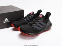 รองเท้าอดิดาส Ultra Boost 21 Black Red SIZE.40-45 นุ่ม เบา ใส่สบาย ระบายอากาศได้ดี รองเท้าวิ่งชาย รองเท้ากีฬา รองเท้าเพื่อสุขภาพ รองเท้าลำลอง *V14