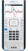 Texas Instruments TI-Nspire CX II Color Graphing Calculator with Student Software (PC/Mac) White Single Pack Calculator