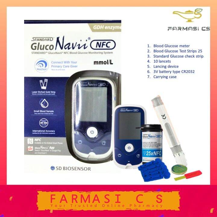 nfc blood glucose meter