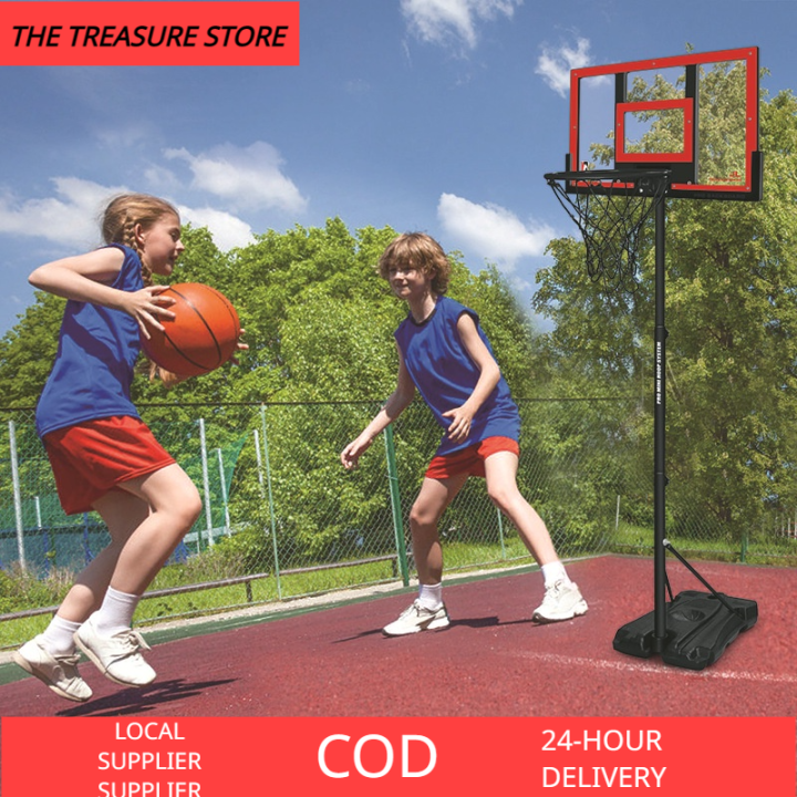 Basketball Ring Backboard with stand Movable Heightadjustable