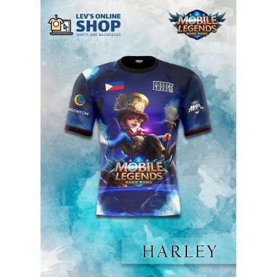 Mobile Legends ML Shirt  - Harley - Excellent Quality Full Sublimation T Shirt