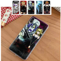 โปร่งใส ซิลิโคน อ่อนนุ่ม เคสโทรศัพท์ หรับ iPhone 13 14 G9 Moto 12 G8 Play Mini SE Power Max Plus Pro TPU ปก TG-259 Death Note