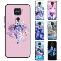 Sangonomiya Kokomi Genshin Impact Case For Xiaomi Redmi Note 10 Pro Note 11 Pro Note 10S 8T 9S Redmi 10 9A 9T 9C Soft Cover Electrical Safety