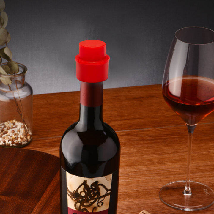 SilicaWine Bottle Stoppers, Reusable Wine Stoppers, Vacuum Wine